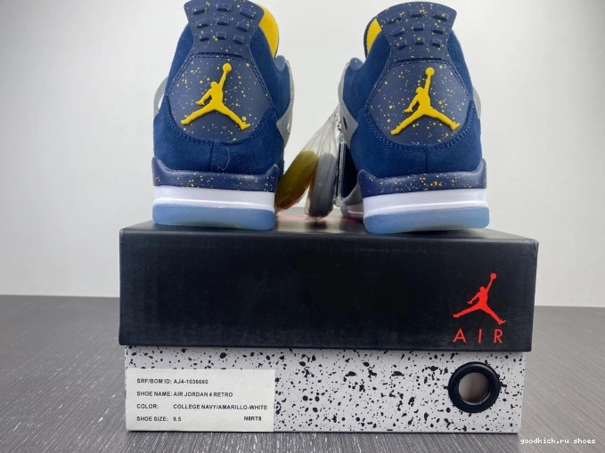 Rep Air Retro (PE) AJ4-1036660 Jordan 4 Michigan 0707